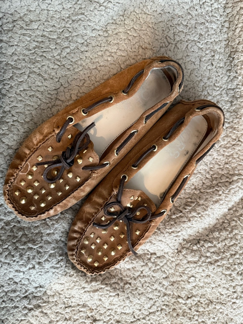 Michael Kors studded loafers!! Sz 9